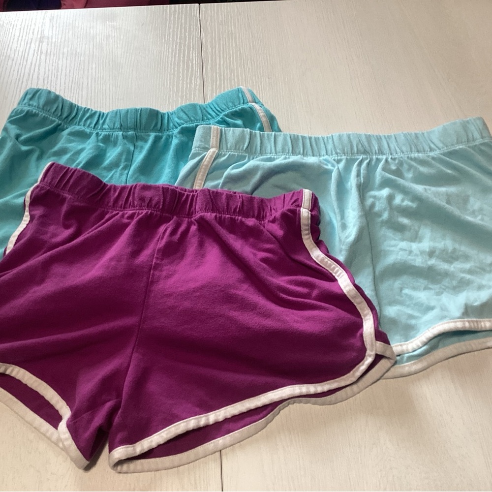 ALL 3 INCLUDED! The Children's Place Kids Shorts - Purple, Teal, Light Blue